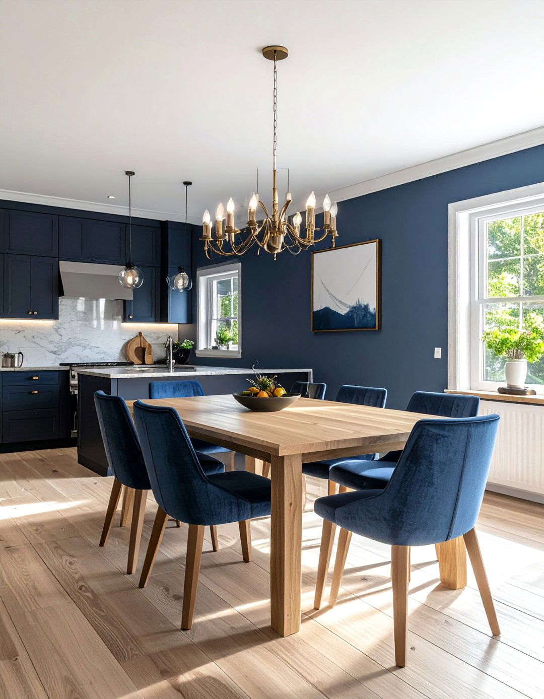 Benjamin Moore Hale Navy HC 154 - 40 Best Blue-gray Paint Colors for Your Home