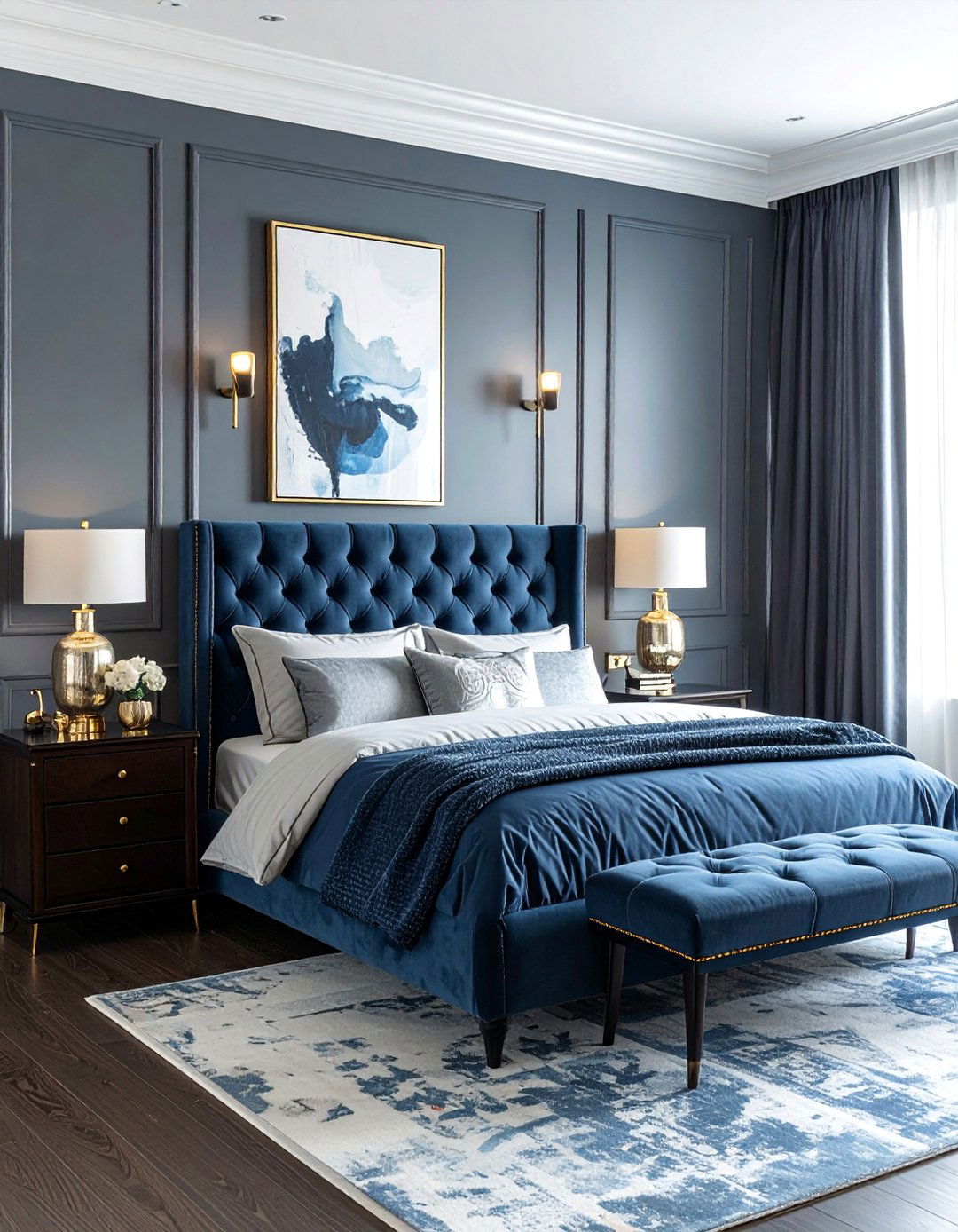 Benjamin Moore Smoke 2122 40 - 40 Best Blue-gray Paint Colors for Your Home