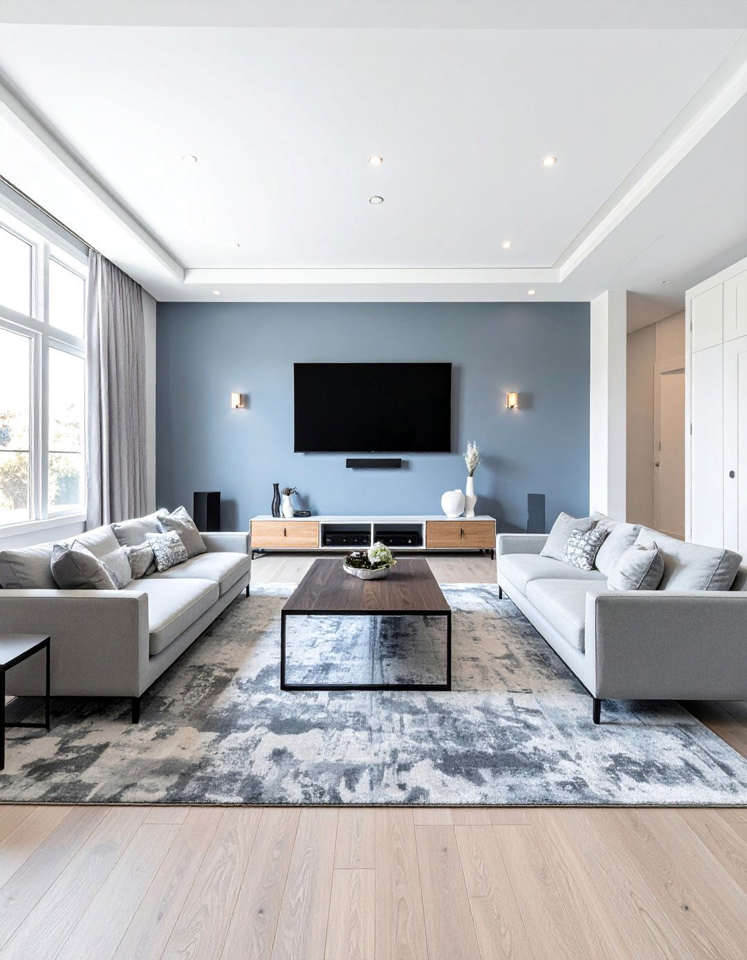 Benjamin Moore Wolf Gray 2127 40 - 40 Best Blue-gray Paint Colors for Your Home