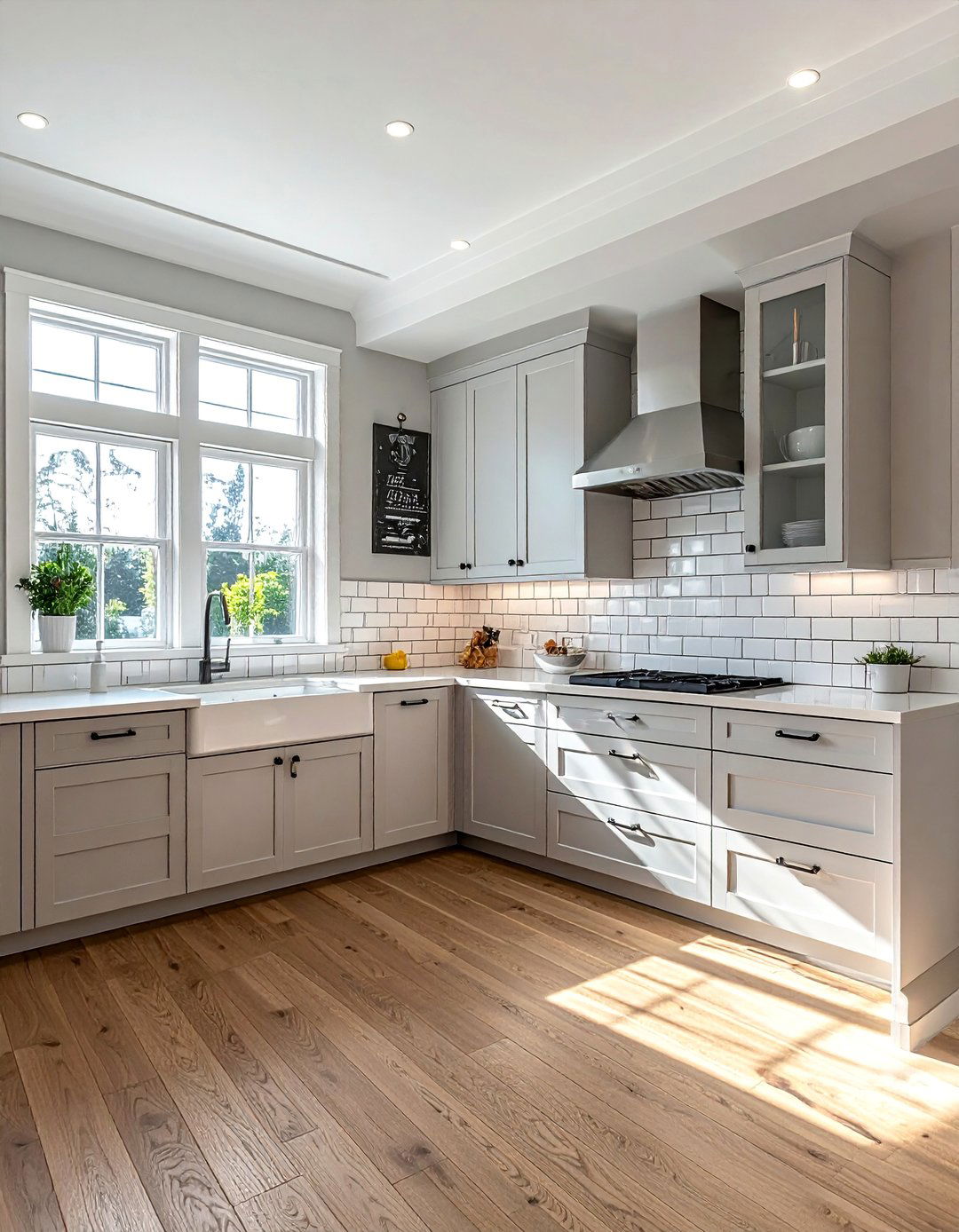Beveled Subway Tile Dimension - 40 Kitchen Backsplash Ideas for White Cabinets