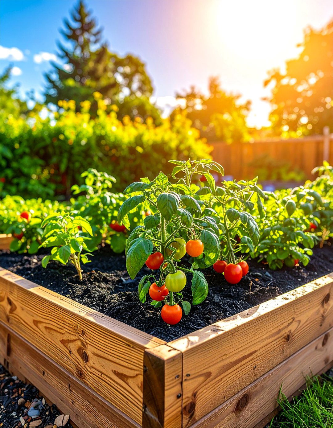 Black Mulch for Raised Garden Beds - 25 Black Mulch Landscaping Ideas for a Sleek Garden