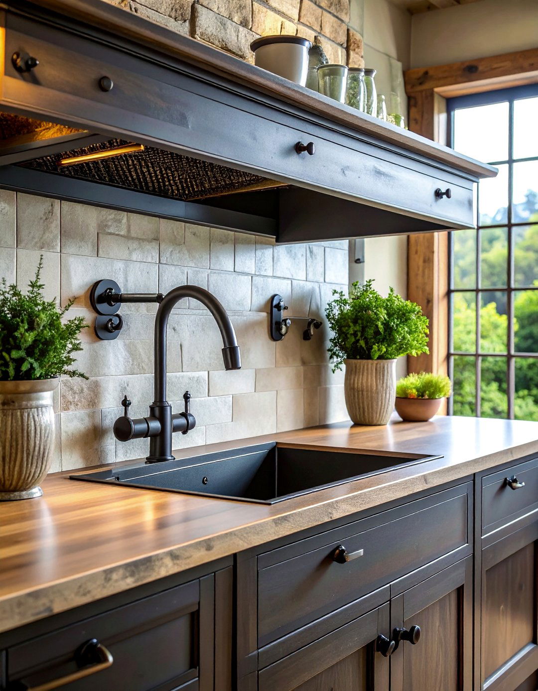 Blackened Iron Finish - 40 Kitchen Cabinet Hardware Ideas to Elevate Your Design