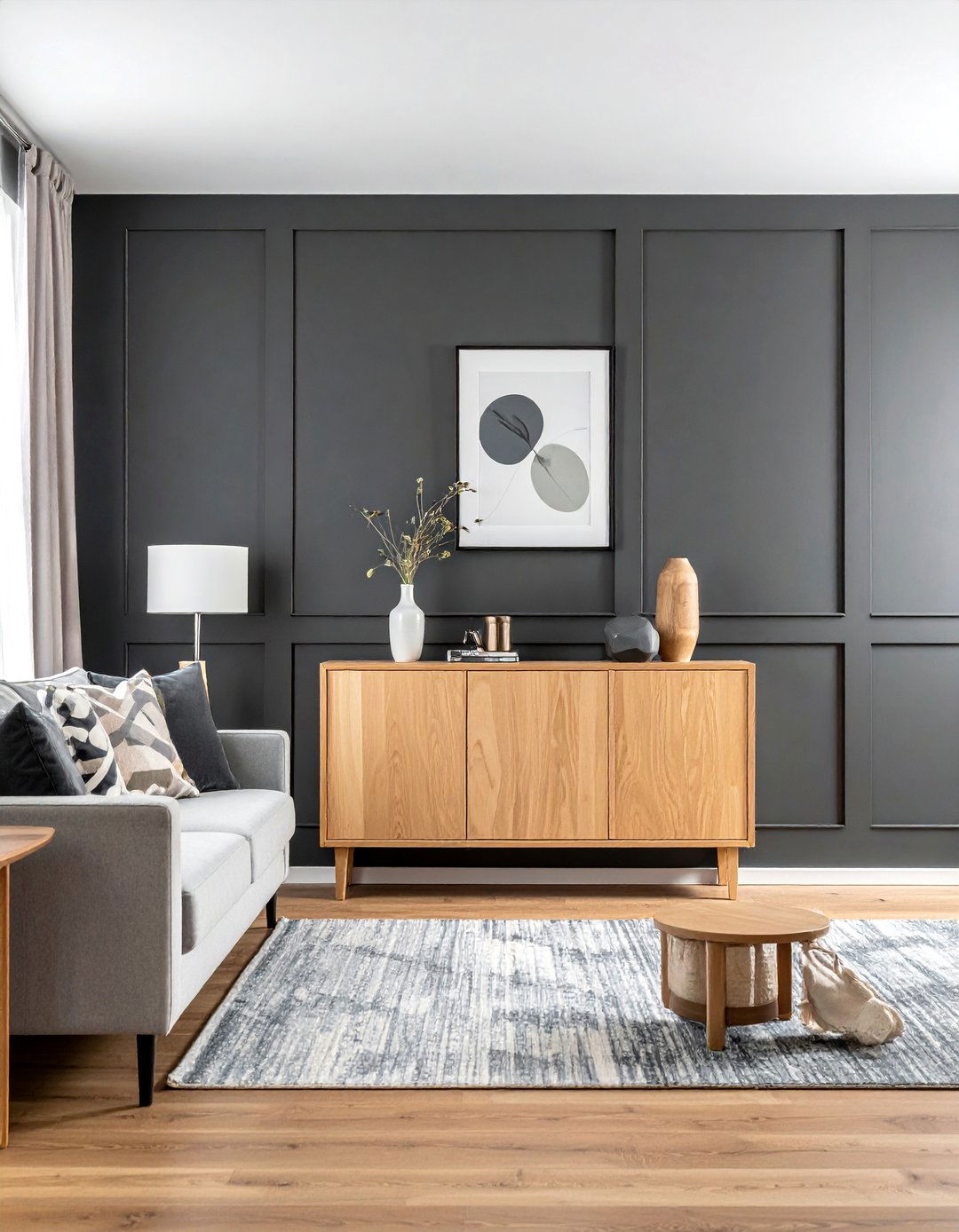 Board and Batten Accent Wall - 25 Accent Wall Ideas to Transform Your Home Decor