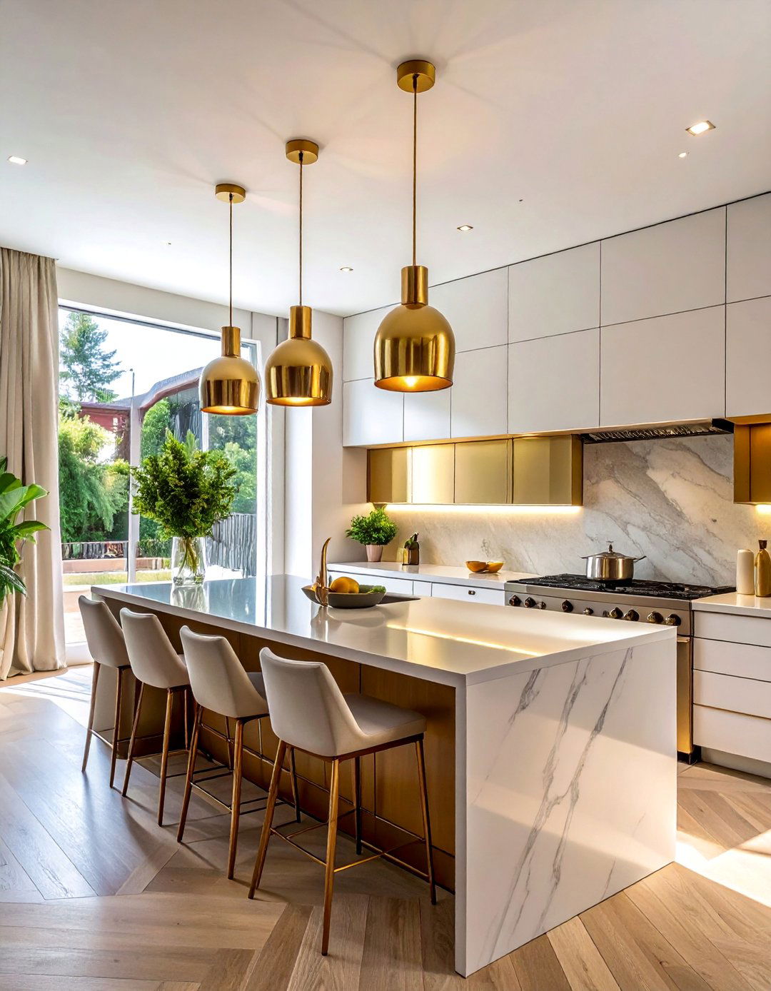 Brass Kitchen Island Pendant Collections - 20 Kitchen Island Lighting Ideas to Brighten Your Space