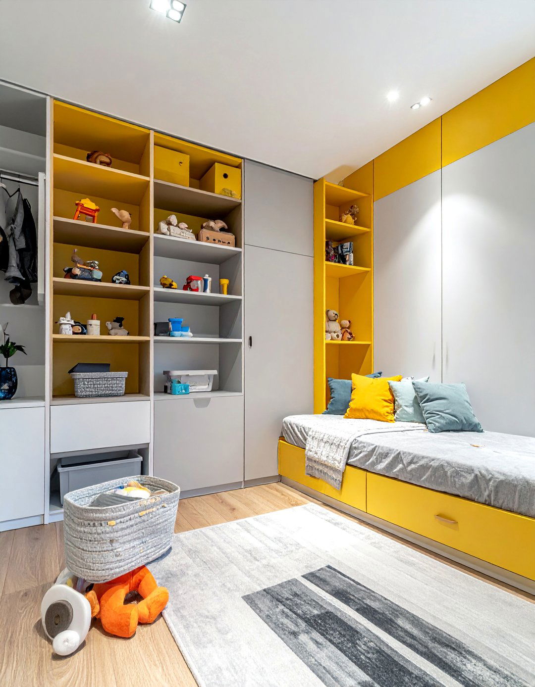 Built In Bedroom Storage - 40 Toy Storage Ideas to Keep Your Home Organized