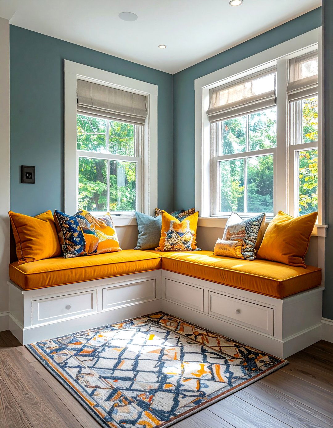 Built In Corner Window Seating - 30 Corner Window Ideas to Maximize Natural Light
