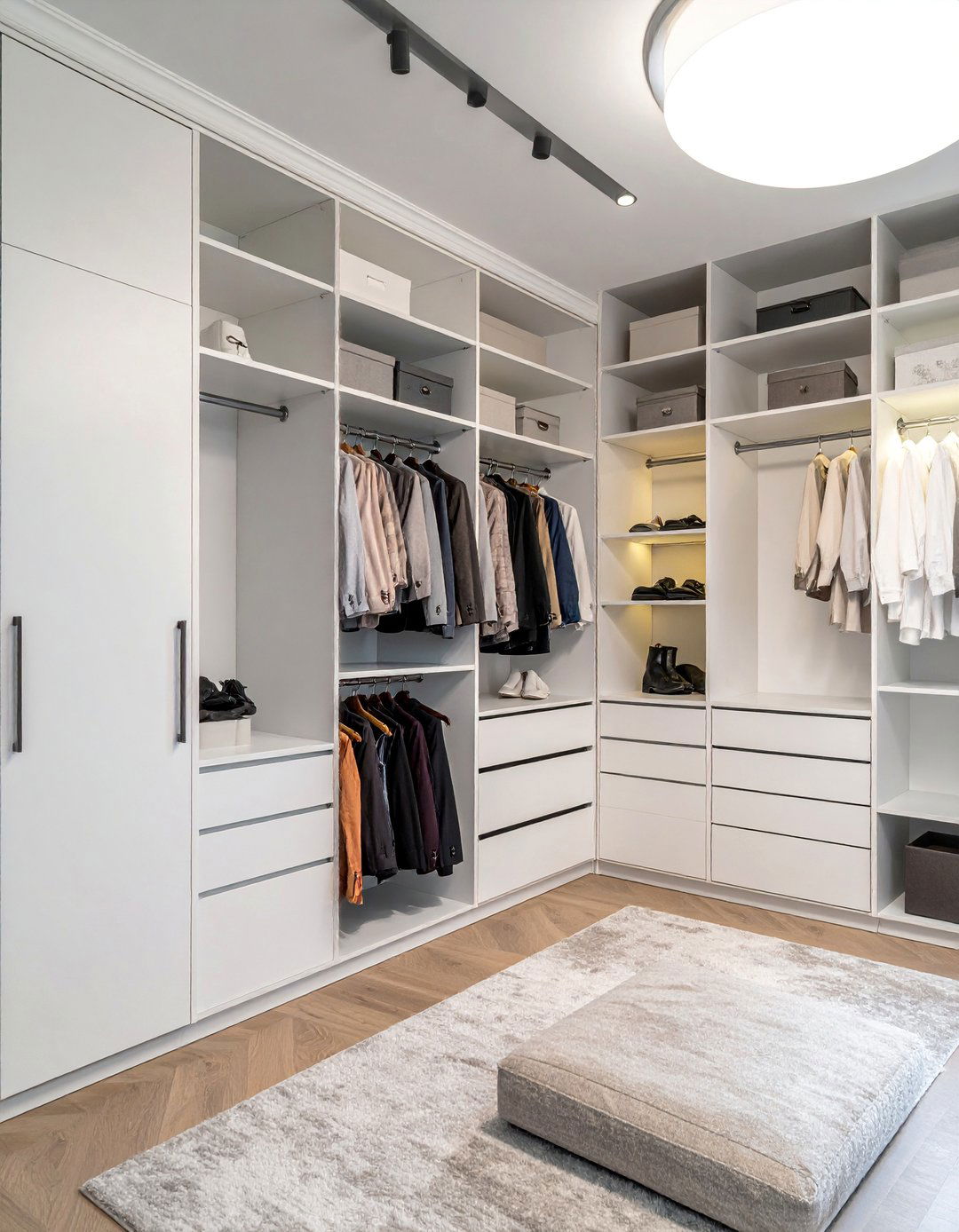 Built In Wardrobe Systems - 30 Dressing Room Ideas to Organize Your Space