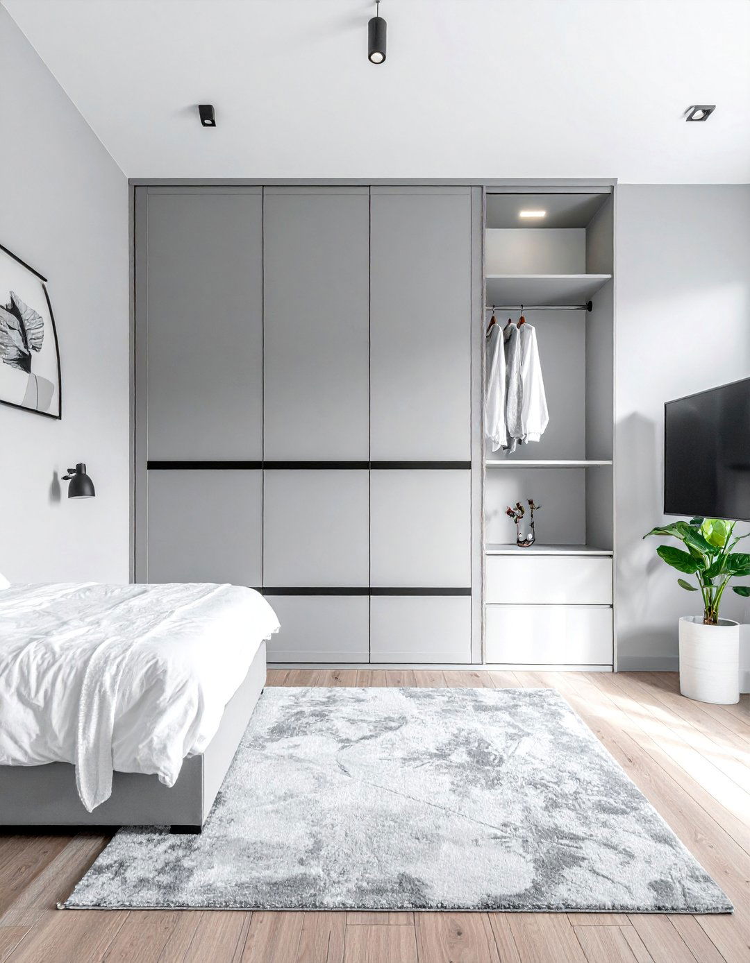 Built In Wardrobes for Seamless Storage - 40 Small Bedroom Ideas for Cozy and Functional Spaces