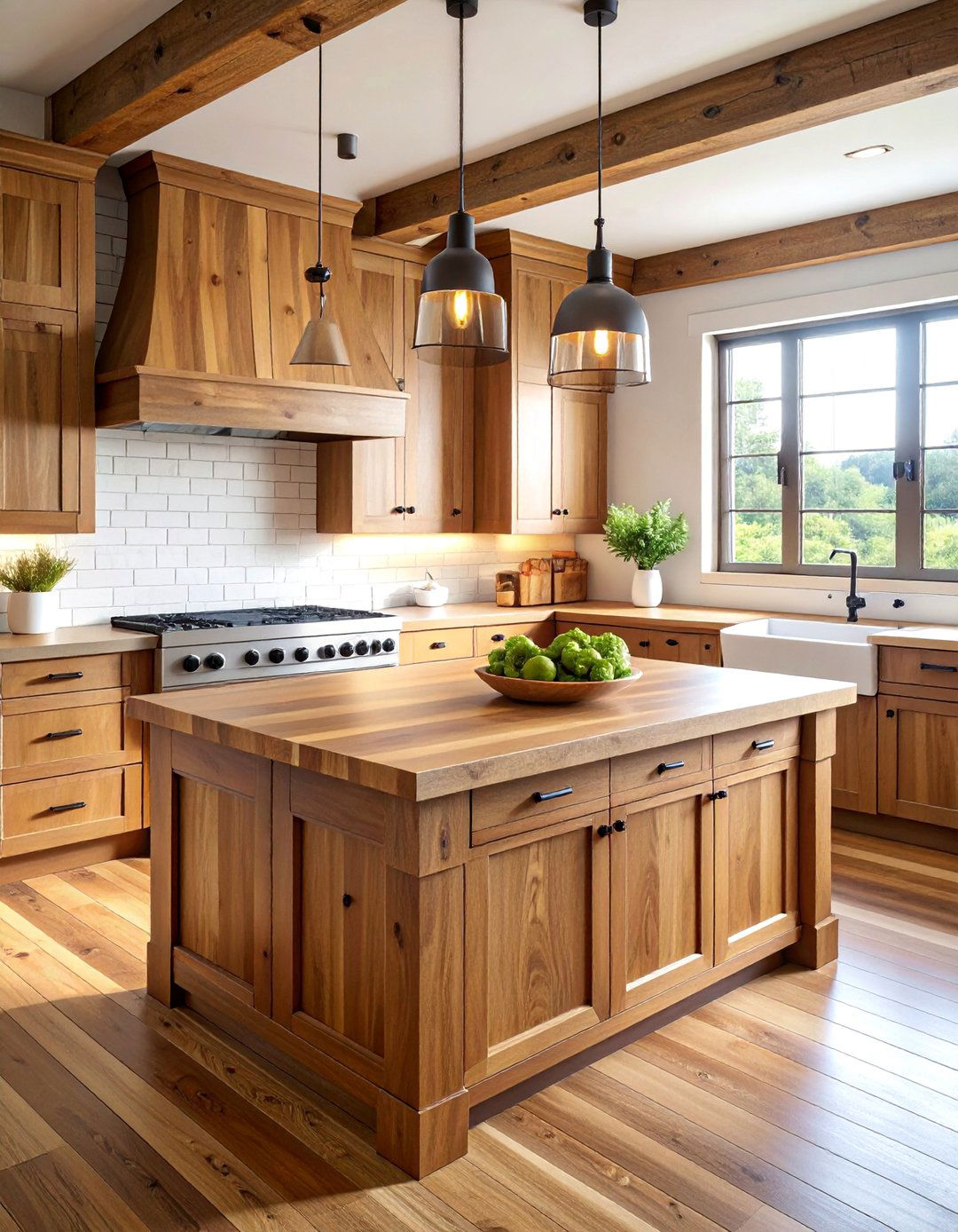 Butcher Block Countertops - 25 Wooden Interior Design Ideas for a Rustic Charm