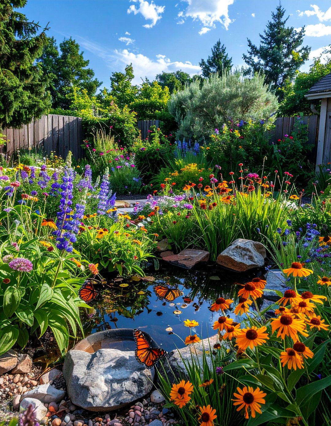 Butterfly Pollinator Gardens - 40 Small Backyard Landscaping Ideas for Big Impact