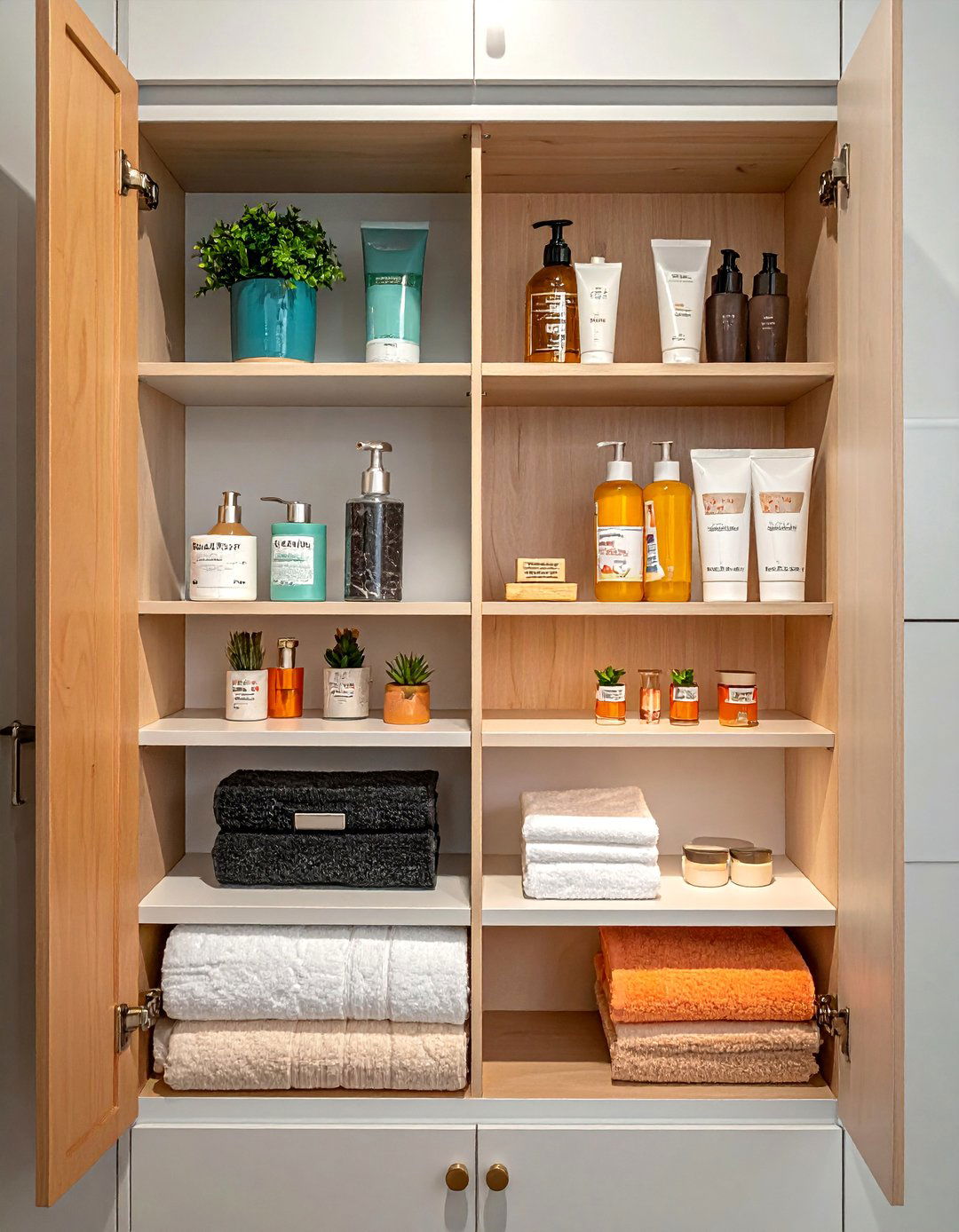 Cabinet Door Organizers - 40 Bathroom Organization Ideas for Clutter-Free