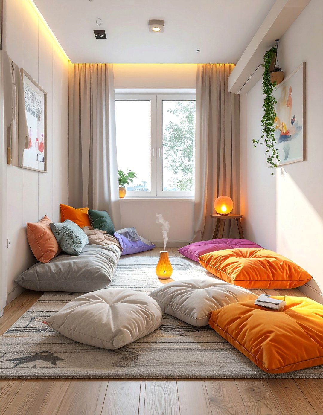 Calming Meditation Corner - 40 Teen Hangout Room Ideas for a Fun and Relaxing Space