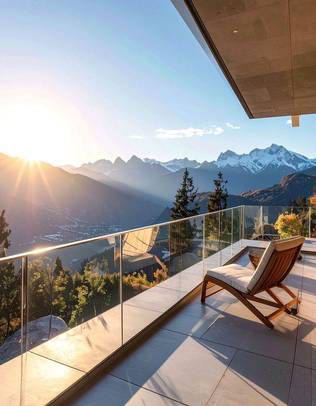 Cantilever Balcony Extending from the Roof - 20 Cantilever Balcony Ideas for Modern Homes