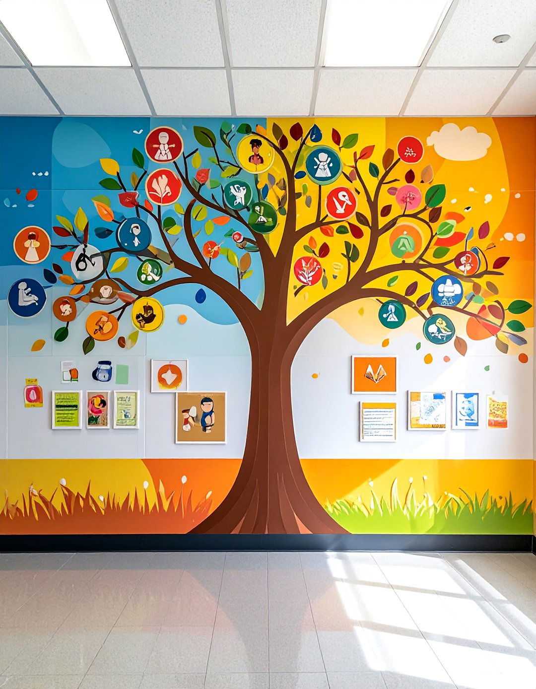 Career Pathways and Aspirations School Mural - 30 Creative School Mural Ideas to Inspire Students