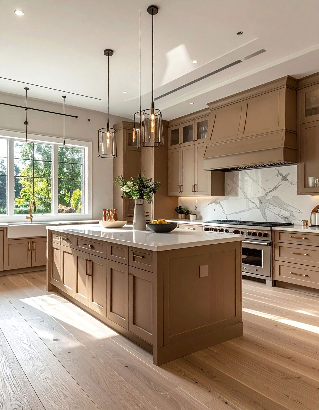 Cashmere Kitchen with a Butlers Pantry - 20 Cashmere Kitchen Ideas for a Soft, Luxurious Look