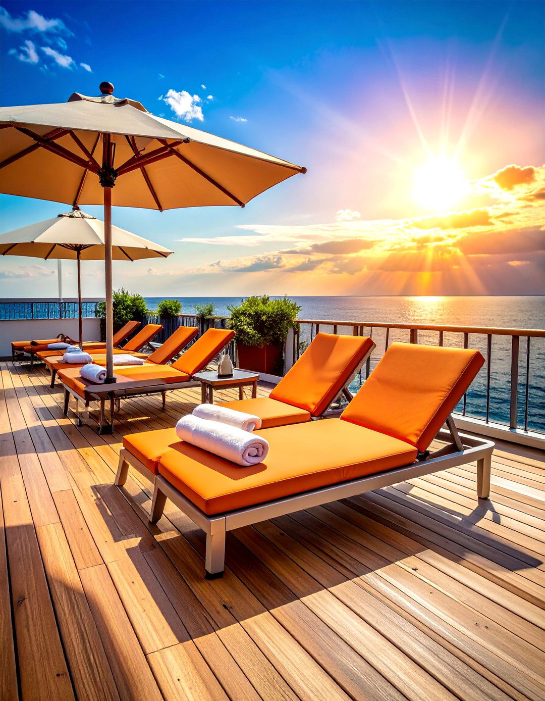 Chaise Lounge Arrangements - 20 Deck Seating Ideas for Outdoor Living Spaces