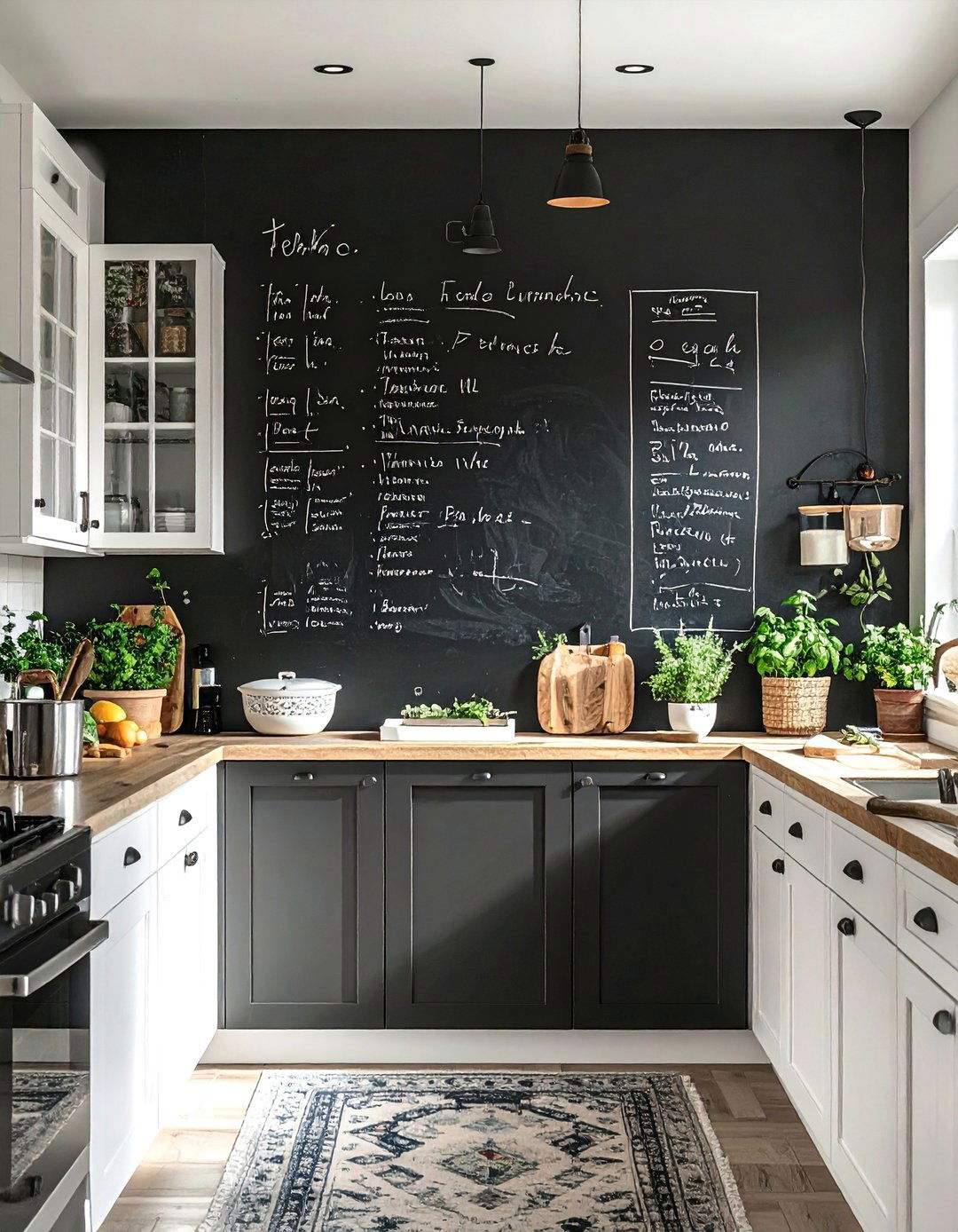 Chalkboard Paint Accent Wall - 25 Accent Wall Ideas to Transform Your Home Decor