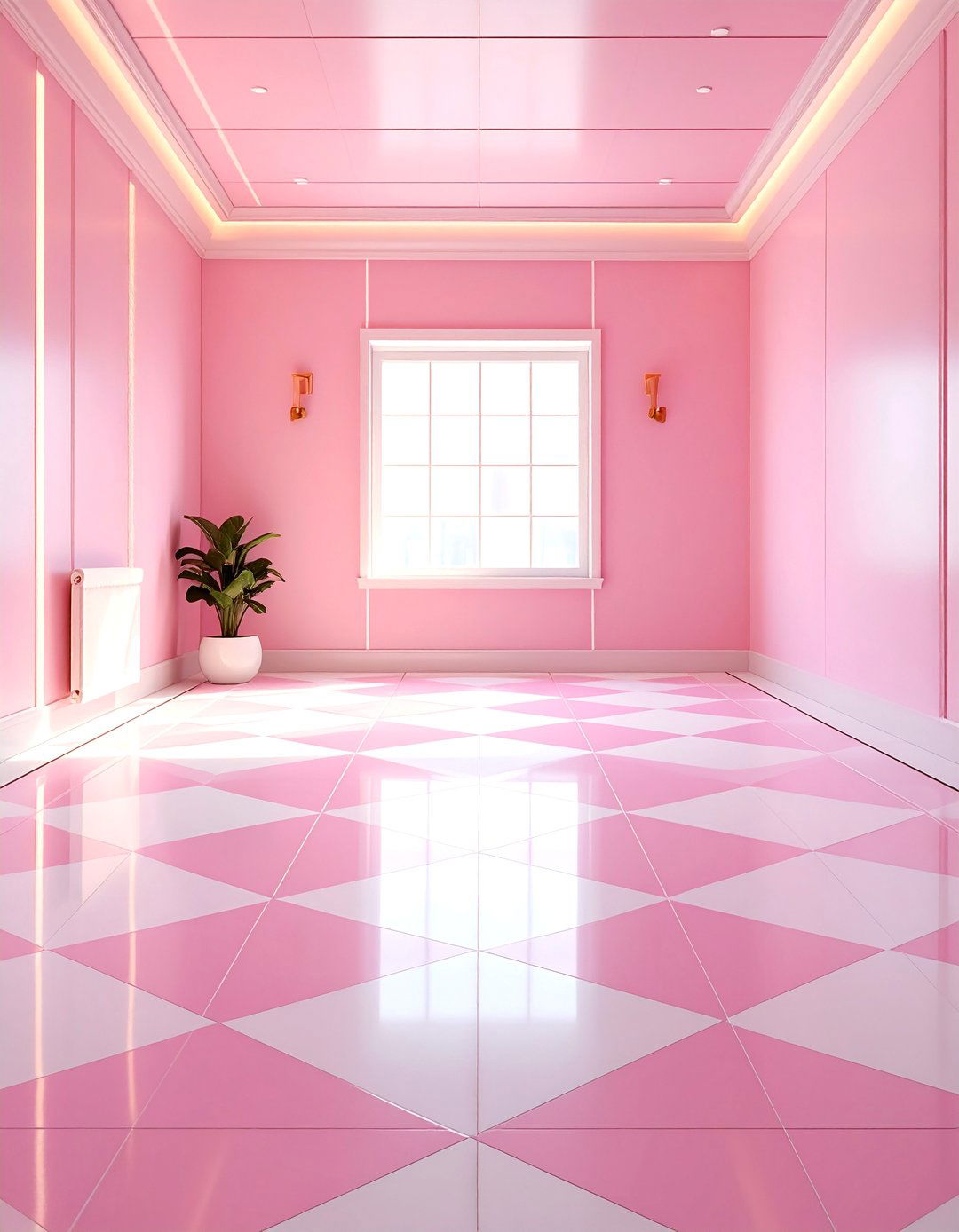 Checkered Floor Design - 20 Vaporwave Room Ideas for a Retro-Futuristic Vibe