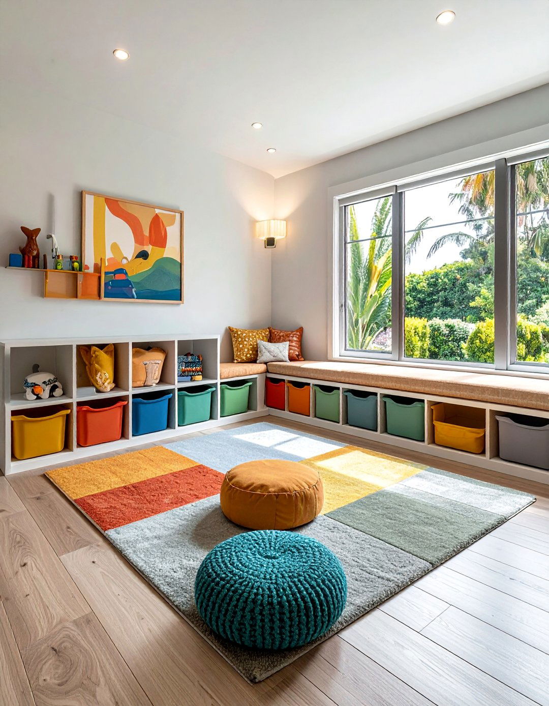 Childrens Play Area Design - 40 Bay Window Ideas to Brighten Your Home