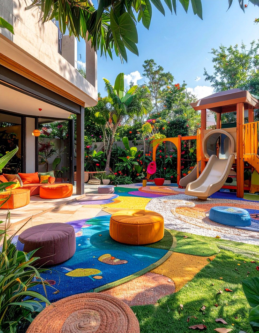 Childrens Play Garden Adventure - 25 Backyard Oasis Ideas for Relaxing Outdoor Spaces
