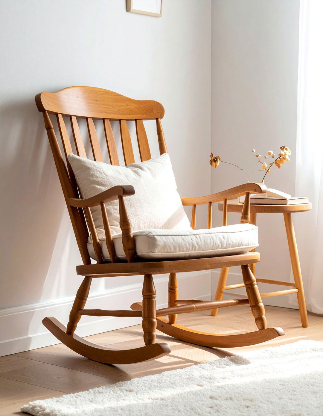 Classic Wooden Rocking Chair