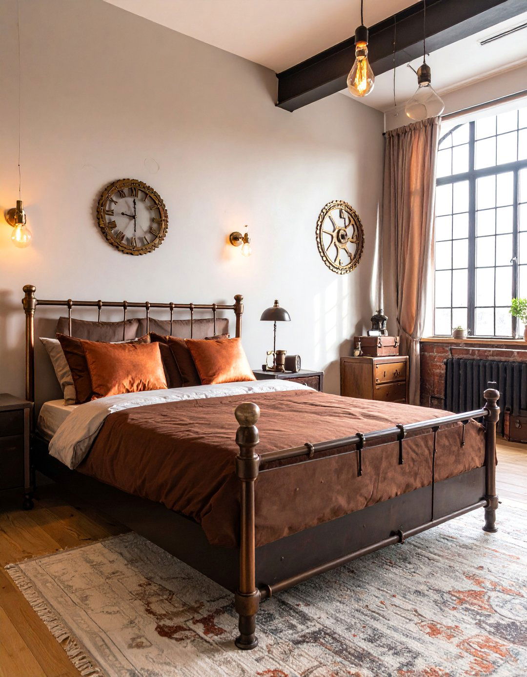 Clockwork Guest Bedroom - 25 Unique Steampunk Interior Design Ideas for Your Home