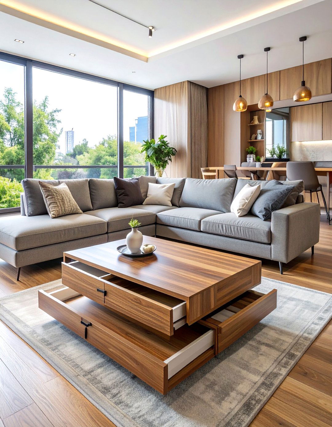 Coffee Tables with Hidden Drawers - 30 Living Room Storage Ideas to Maximize Your Space