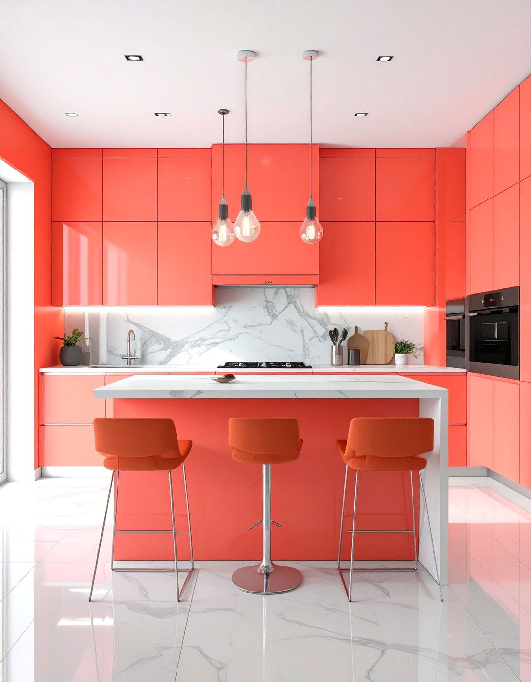Color Forward Kitchen Design - 25 Dream Kitchen Ideas for Your Modern Home