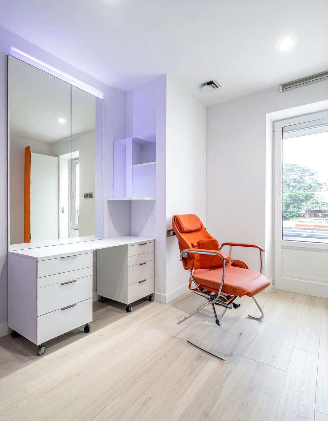 Compact Efficiency Design - 20 Lactation Room Ideas for Comfort and Privacy