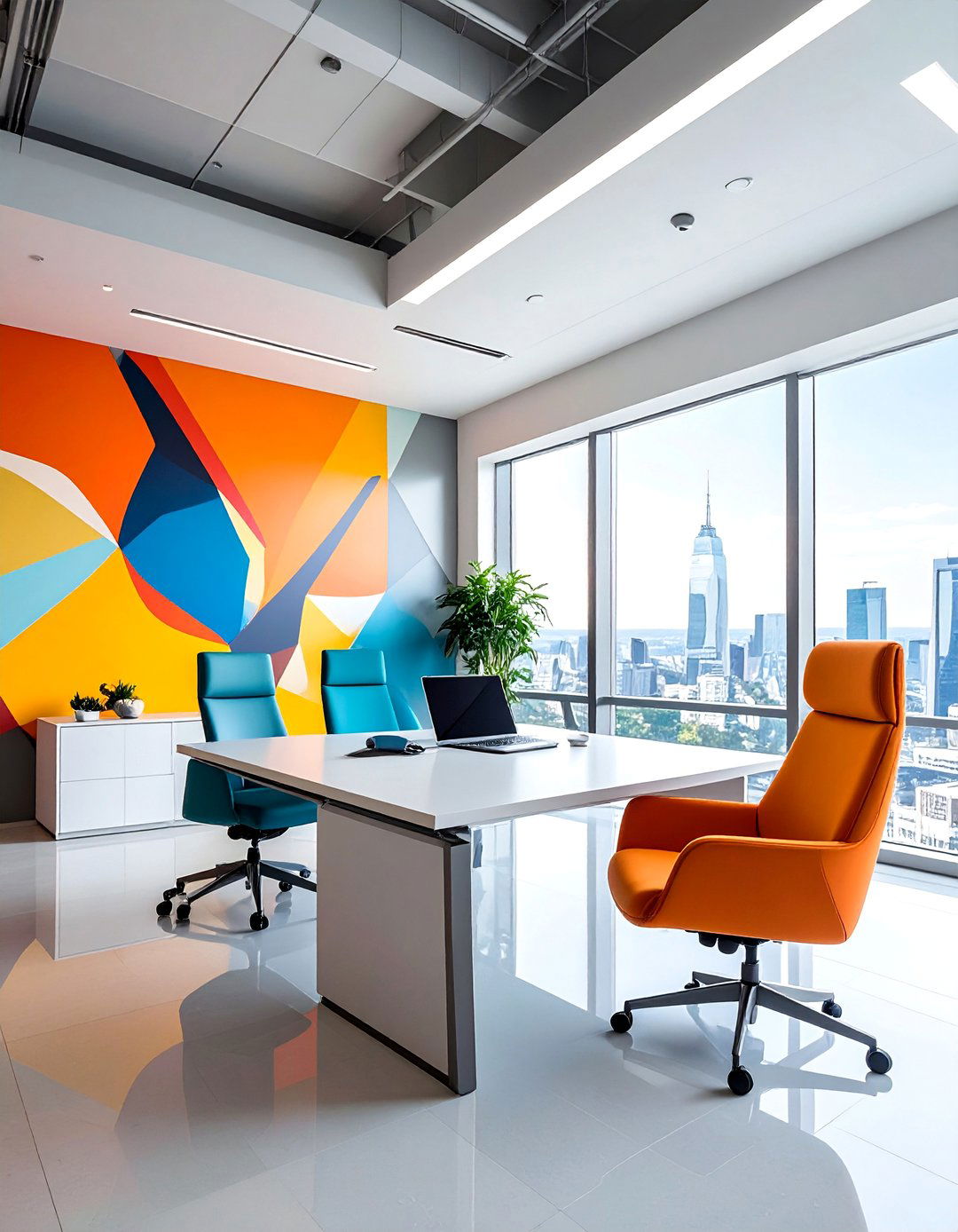 Company Branding Elements - 25 Office Wall Murals to Inspire Productivity and Creativity