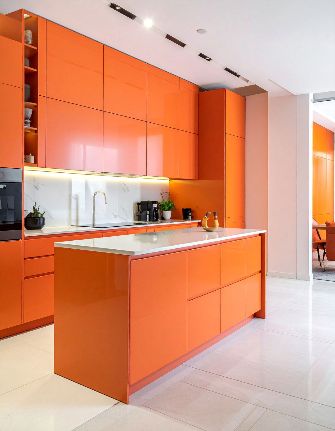 Concealed Kitchen Storage Design - 25 Dream Kitchen Ideas for Your Modern Home