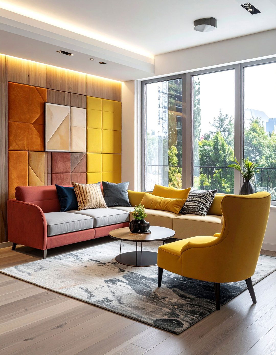 Contemporary Bay Window Seating - 40 Bay Window Ideas to Brighten Your Home