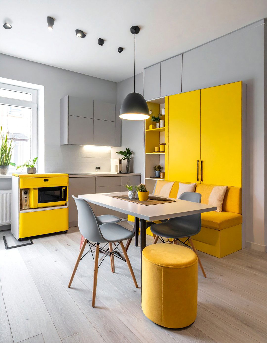 Convertible Furniture Pieces - 40 Small Kitchen Ideas for Efficient and Stylish Spaces