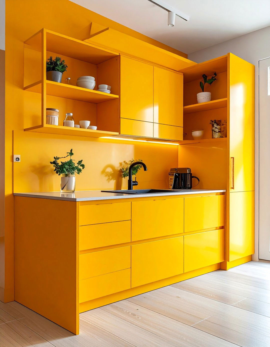 Corner Solution Systems - 40 Modern Kitchen Ideas for a Sleek and Functional Space
