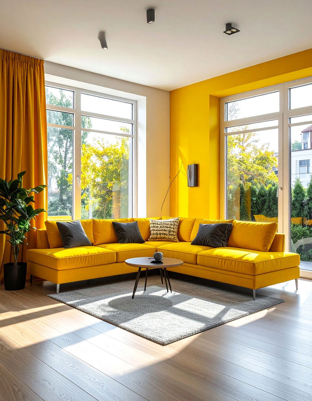 Corner Window Room Dividers - 30 Corner Window Ideas to Maximize Natural Light