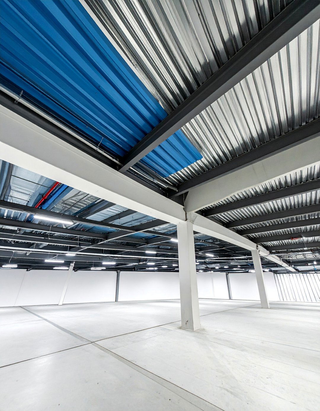 Corrugated Metal Panel Accents - 25 Exposed Basement Ceiling Ideas for Industrial Style