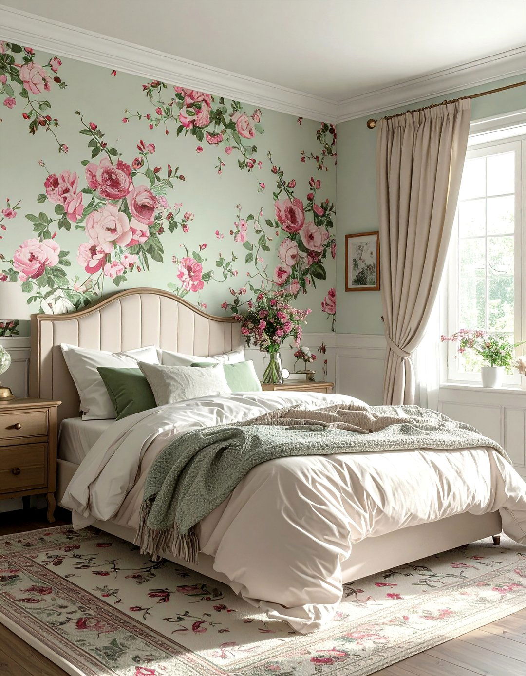 Cottage Decorating with Floral Prints - 30 Cottage Decorating Ideas for a Charming Home