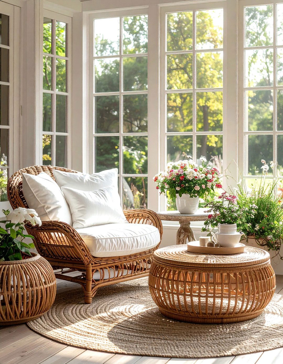Cottage Decorating with Wicker and Rattan - 30 Cottage Decorating Ideas for a Charming Home