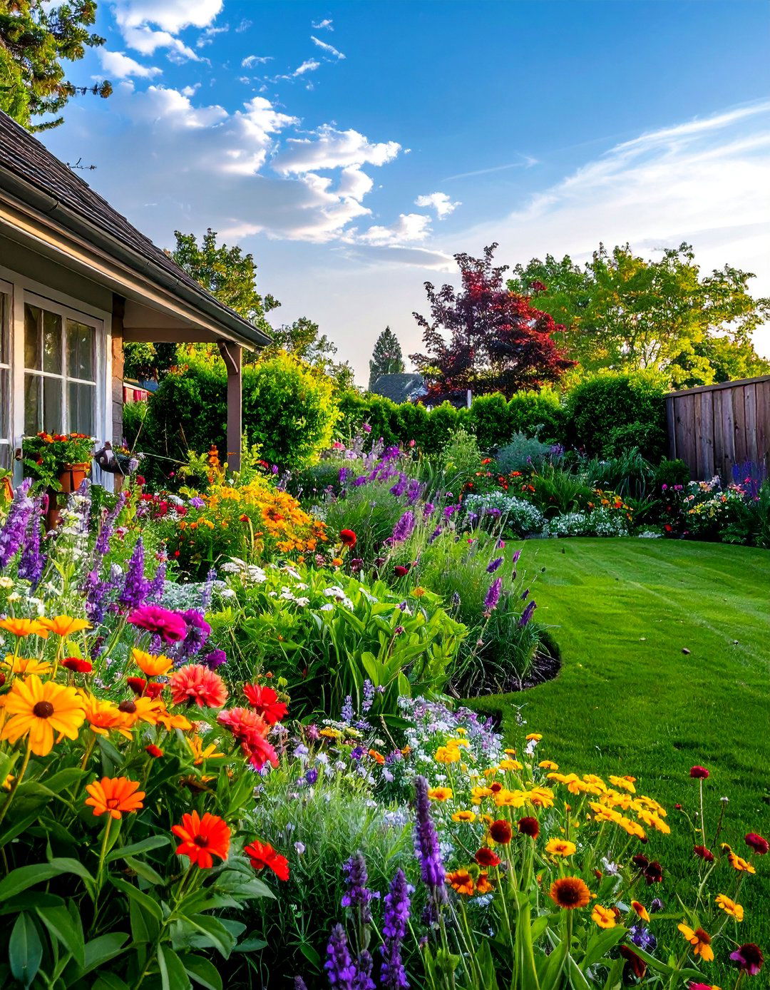 Cottage Garden Borders - 40 Small Backyard Ideas to Transform Your Outdoor Space