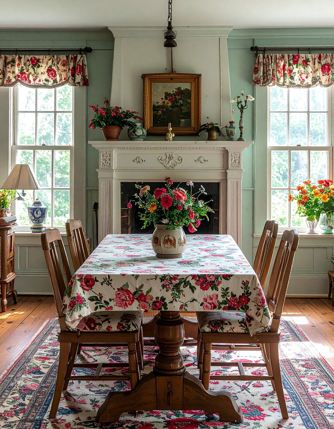 Country Cottage Fireplace Dining Rooms - 30 Dining Rooms With Fireplaces for Cozy Meals