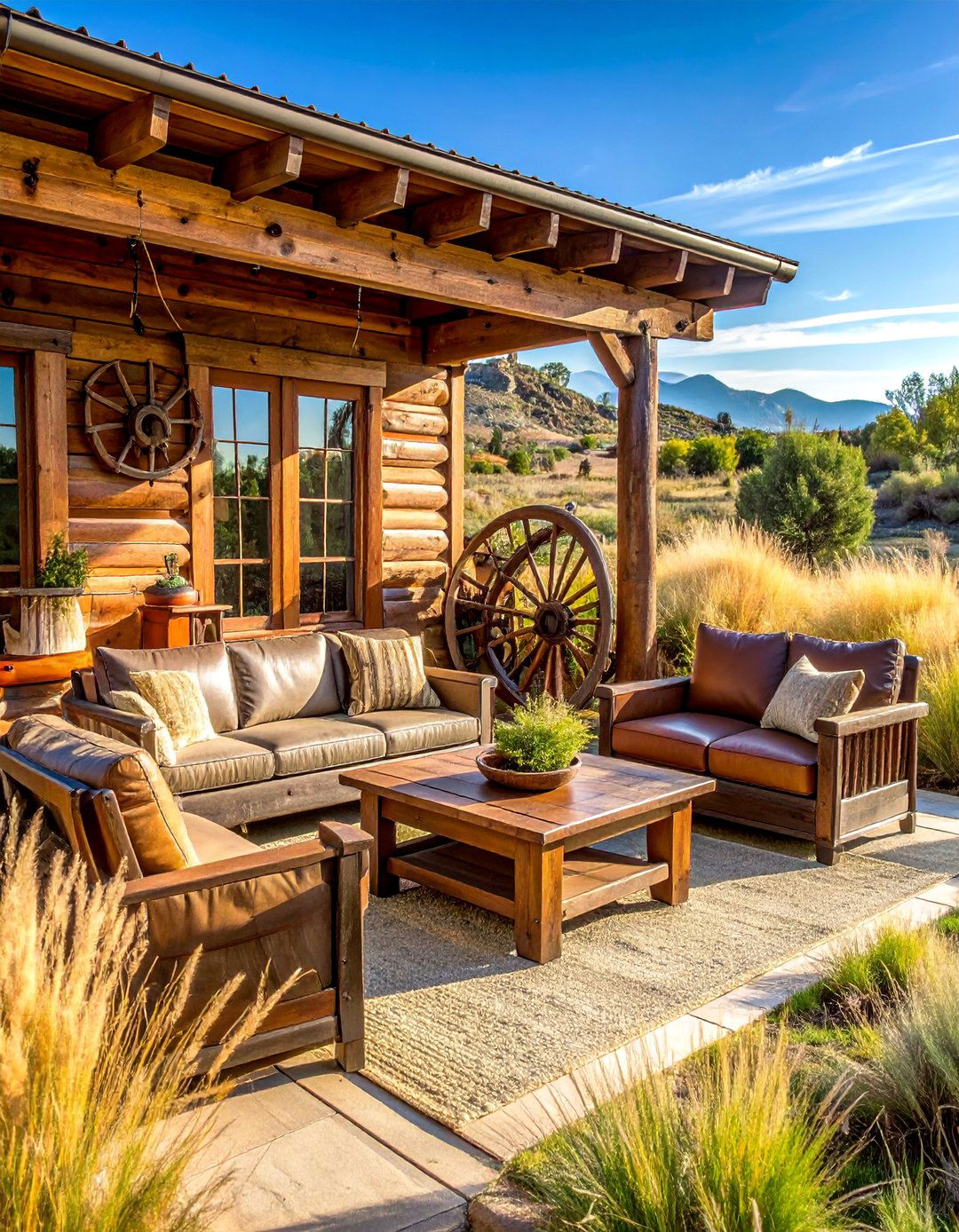 Country Western Patio Ranch - 40 Patio Decor Ideas to Refresh Your Outdoor Space