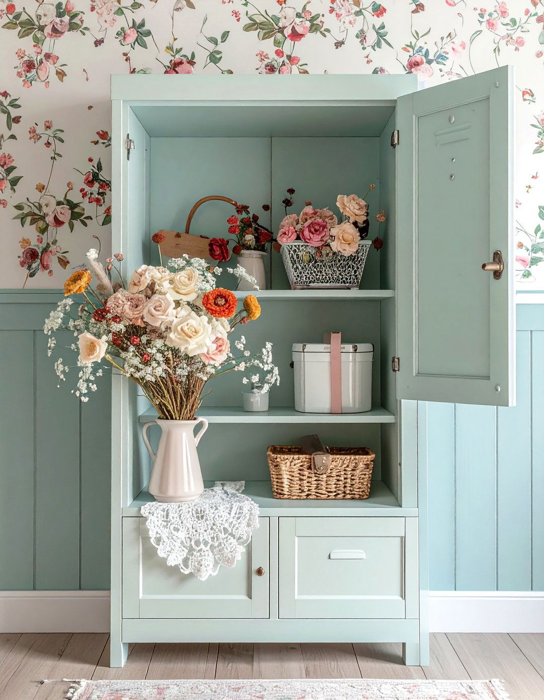 Cozy Cottage Core - 30 Locker Decor Ideas for Stylish and Functional Spaces