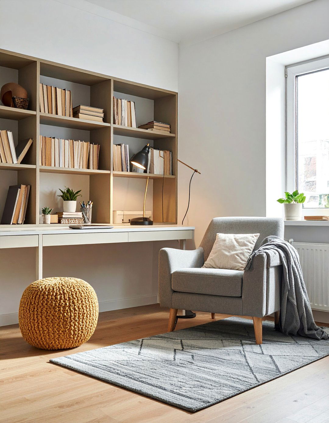 Cozy Reading Nook Addition - 15 Sewing Room Ideas for Craft Enthusiasts