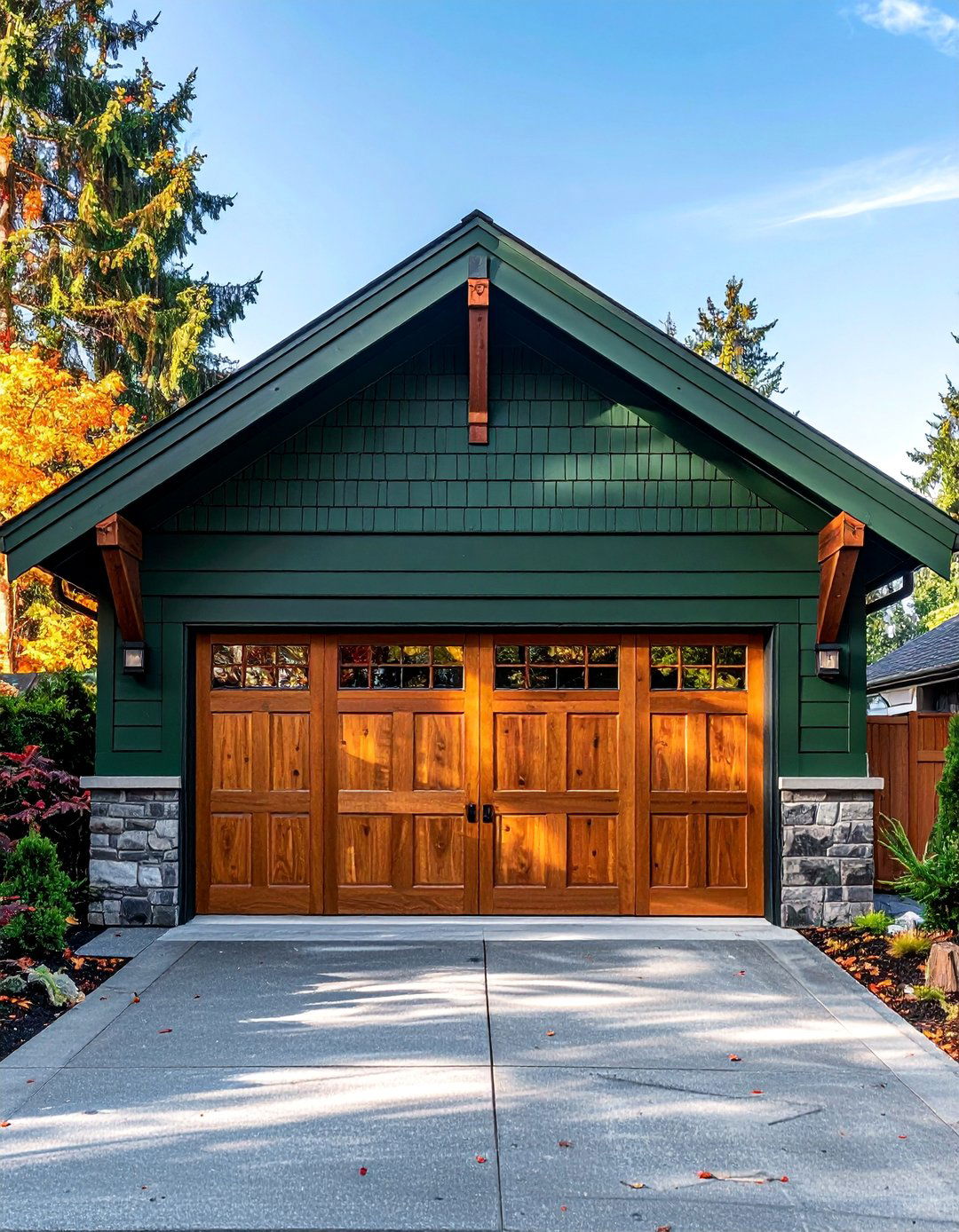 Craftsman Style Garage Door Trim - 20 Exterior Garage Door Trim Ideas to Enhance Curb Appeal