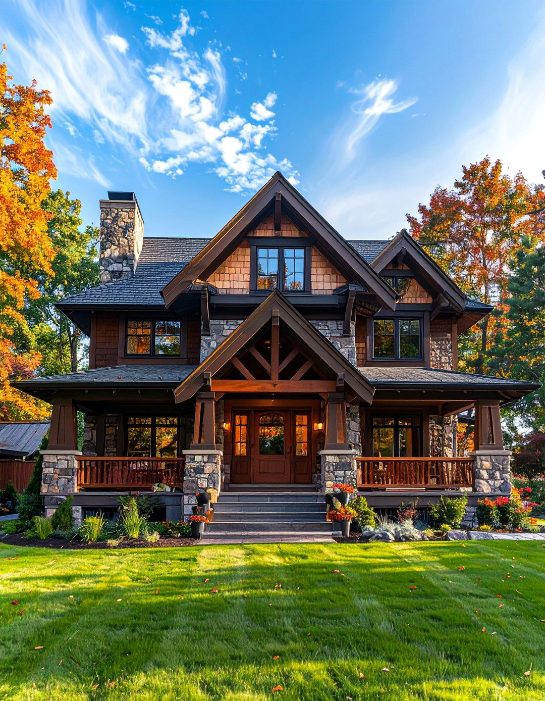 Craftsman Style Two Story House Exterior - 40 Craftsman Style House Exterior Ideas