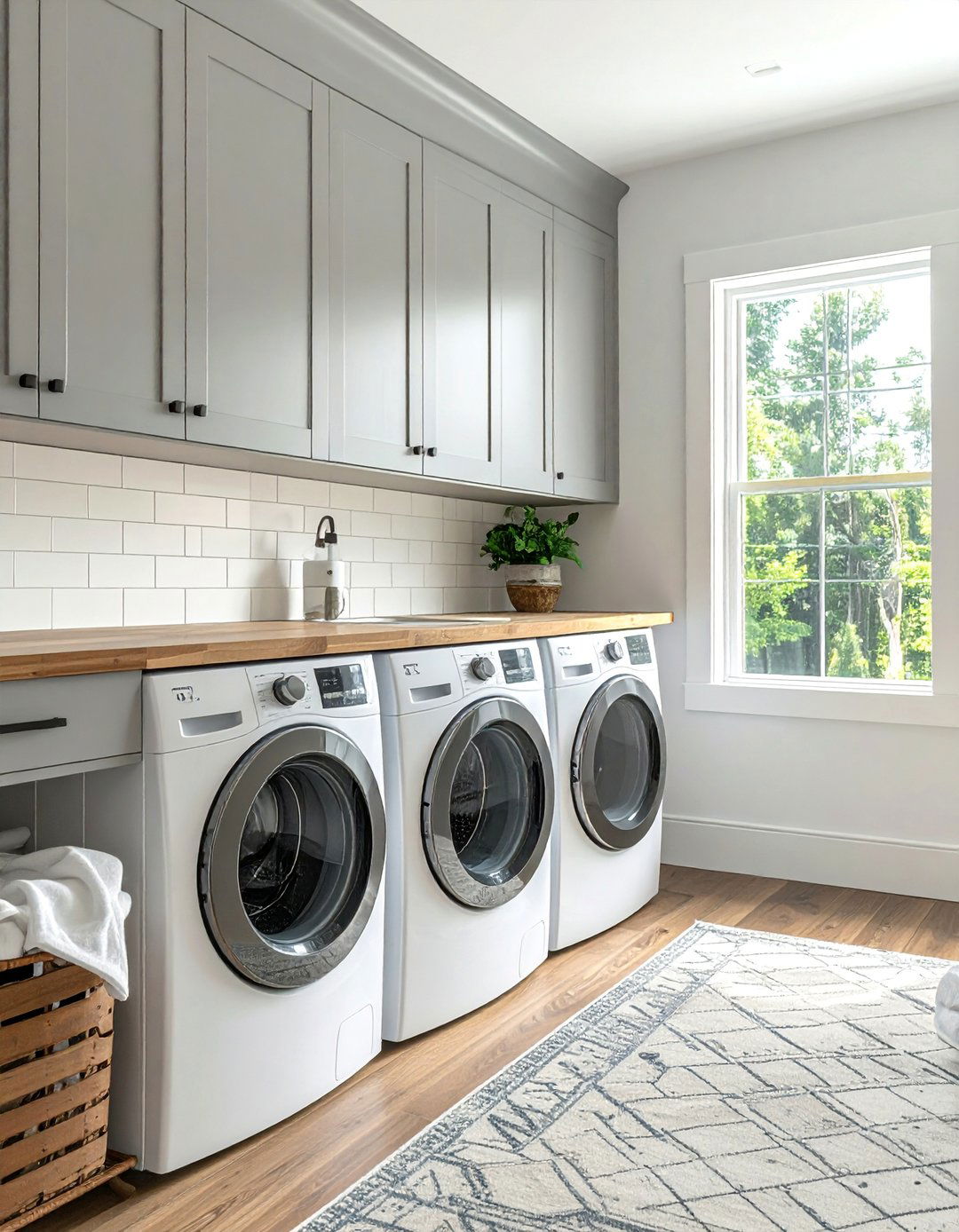 Creamy Off White Laundry Room Paint - 25 Laundry Room Paint Ideas for a Fresh Look