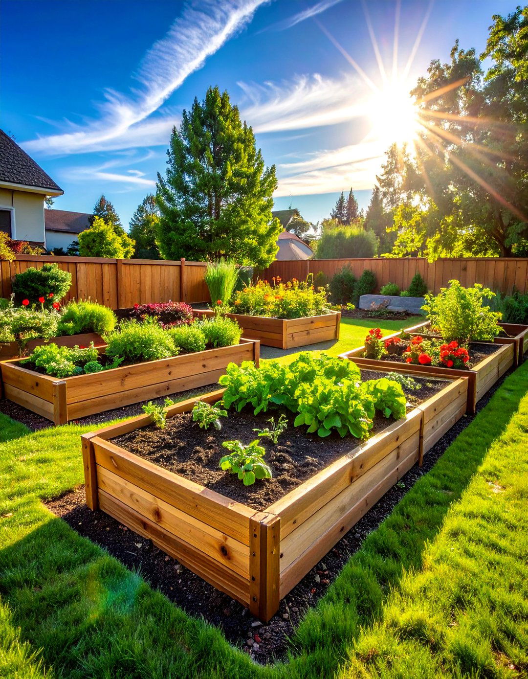 Creating Raised Garden Beds for Vegetables - 30 Colorado Landscaping Ideas for a Stunning Yard