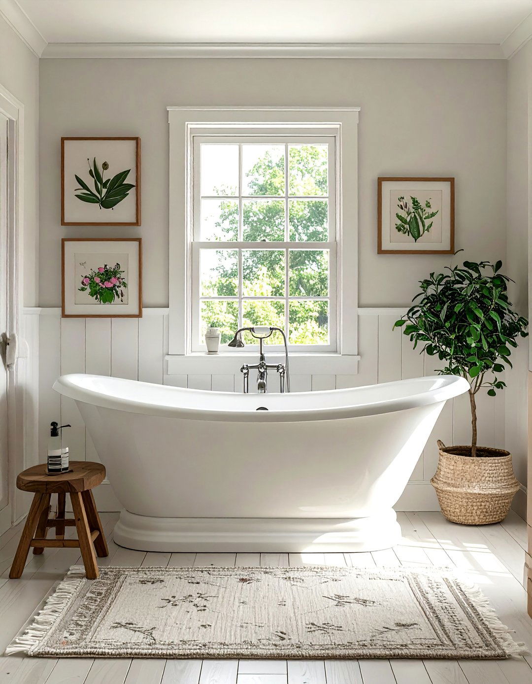 Creating a Garden Inspired Bathroom - 30 Cottage Decorating Ideas for a Charming Home