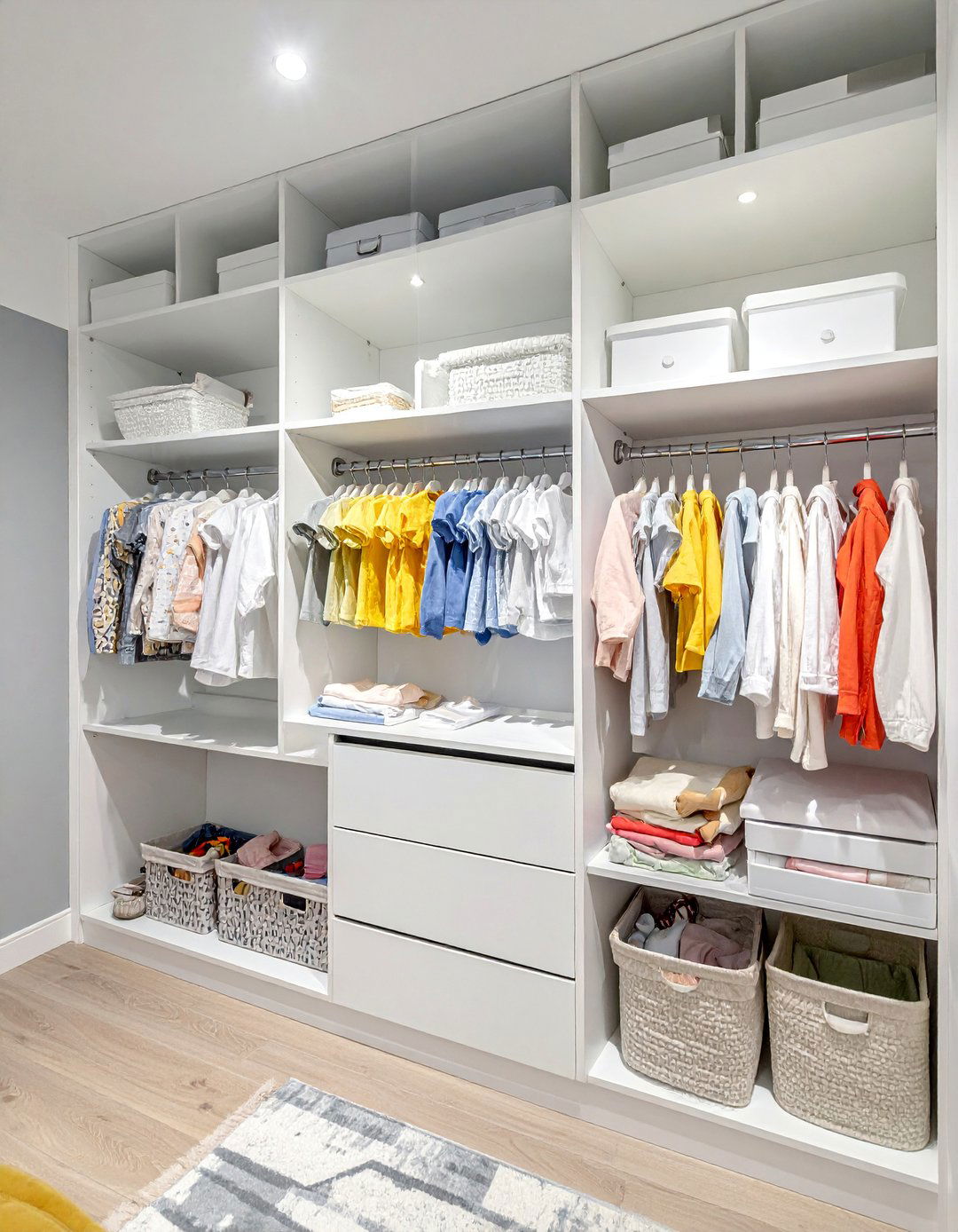 Custom Built In Shelving Systems - 25 Nursery Closet Ideas for Organized and Stylish Storage