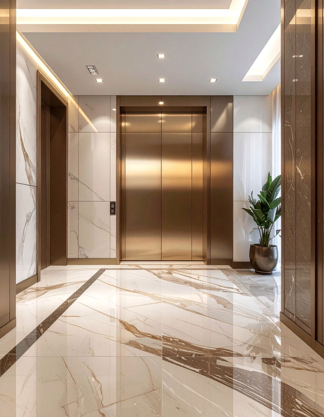 Custom Flooring Patterns - 25 Elevator Design Ideas for Modern Homes